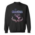 Grandma Of The Birthday Mermaid Family Matching Granny Sweatshirt