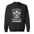 Heavy Metal Dad Punk Rock Music Lover Sweatshirt