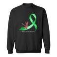 Hippie Dragonfly Green Ribbon Kidney Disease Awareness Sweatshirt