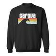 I Love Carova Beach North Carolina Atlantic Ocean Wave Nc Sweatshirt