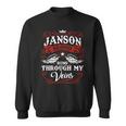 Janson Name Shirt Janson Family Name V3 Sweatshirt