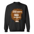Juneteenth Woman Tshirt Sweatshirt