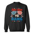 Just Here To Bang Men Just Here To Bang 4Th Of July Sweatshirt