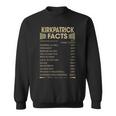 Kirkpatrick Name Gift Kirkpatrick Facts Sweatshirt