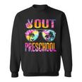 Last Day Of School Peace Out Preschool Teacher Kids Women Sweatshirt Last Day Of School Peace Out Preschool Teacher Kids Women Sweatshirt