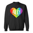Lgbtq Ally For Gay Pride Men Women Children Sweatshirt