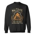Mallette Name Shirt Mallette Family Name V2 Sweatshirt