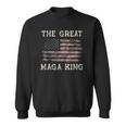 Mega King Usa Flag Proud Ultra Maga 2024 Sweatshirt