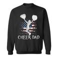 Mens American Flag Cheer Dad 4Th Of July Fathers Day Funny Sweatshirt