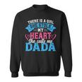 Mens Funny Fathers Day Shirt A Girl She Calls Me Dada Grandpa 7 Shirt Sweatshirt