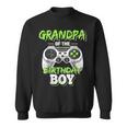 Mens Grandpa Of The Birthday Boy Matching Video Game Sweatshirt