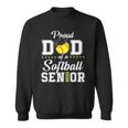 Mens Proud Dad Of A Softball Senior 2022 Funny Class Of 2022 Gift Sweatshirt