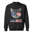 Meowica Funny Cat Patriotic Usa Shirt American Flag 544 Trending Shirt Sweatshirt