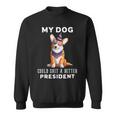 My Dog Could Shit A Better President Corgi Lover Anti Biden V3 Sweatshirt