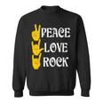 Peace Love Rock V3 Sweatshirt