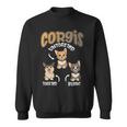 Pembroke Welsh Corgi Untoasted Toasted Burnt Dog Lovers V4 Sweatshirt