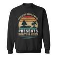 Prestigeworldwide Presentsboats Andhoes Vintage Funny Boating Boating Gifts Sweatshirt