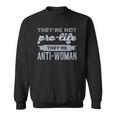 Pro Choice Reproductive Rights - Womens March - Feminist Sweatshirt
