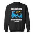 Promoted To Dad Again 2022 Trex Daddy Again Est 2022 Ver2 Sweatshirt
