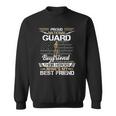 Proud Army National Guard Boyfriend Flag US Military Sweatshirt