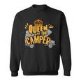 Queen Of The Camper - Funny Camping Rv Sweatshirt