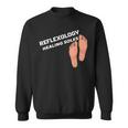 Reflexology Massage Therapist Reflexology Healing Soles Sweatshirt