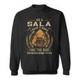 Sala Name Shirt Sala Family Name V4 Sweatshirt
