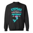Stepdad Of The Birthday Mermaid Family Matching Sweatshirt