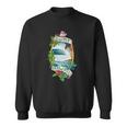 Surf Hawaii Classic Real Vintage Retro 70S Surf Sweatshirt