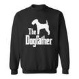 The Dogfather - Funny Dog Gift Funny Lakeland Terrier Sweatshirt