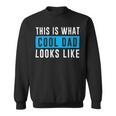This Is What Cool Dad Looks Like Fathers DayShirts Sweatshirt