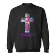 Ulcerative Colitis Awareness Christian Gift Sweatshirt