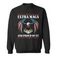 Ultra Maga Eagle Vintage Sweatshirt