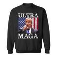 Ultra Maga Ultra Maga Funny Ultra Maga 2024 Ultra Maga And Proud Of Itultra Maga Proud Sweatshirt