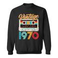 Vintage 1970 Awesome 52 Years Old Retro 52Nd Birthday Bday Sweatshirt
