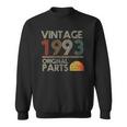 Vintage Original Parts Birthday 1993 29Th Retro Style Sweatshirt