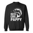 Vintage Reel Cool Pappy Fishing Fathers Day Gift Sweatshirt