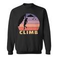 Vintage Retro Rock Climber 174 Shirt Sweatshirt