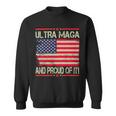 Vintage Ultra Maga And Proud Of It V2 Sweatshirt