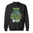Womens Mom Of The Birthday Boy Matching Video Gamer Birthday Party Sweatshirt