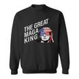 Womens The Great Maga King Trump Ultra Maga Sweatshirt