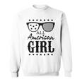 All American Girl 4Th Of July Family Matching Sunglasses Sweatshirt