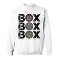 Box Box Box F1 Tyre Compound V2 Design Sweatshirt