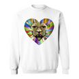 Colored Lion Heart Sweatshirt