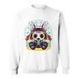 Day Of The Dead Dia De Los Muertos Bunny Sugar Skull Sweatshirt