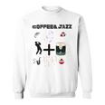 Funny Coolgiftcute Coffee Jazz Jazzmusiccoffeejazz Loverjazz Musicnashvillevintageguitar Sweatshirt