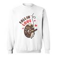 Funny Donut Fall In Love Sweatshirt