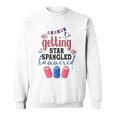 Getting Star Spangle Hammered America Western 4Th Of July Sweatshirt