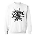 Halloween Spider Web Pattern Sweatshirt