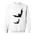 Halloween Two Bats Pattern Sweatshirt